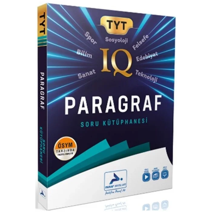 TYT IQ Paragraf Soru Bankası Paraf Yayınları