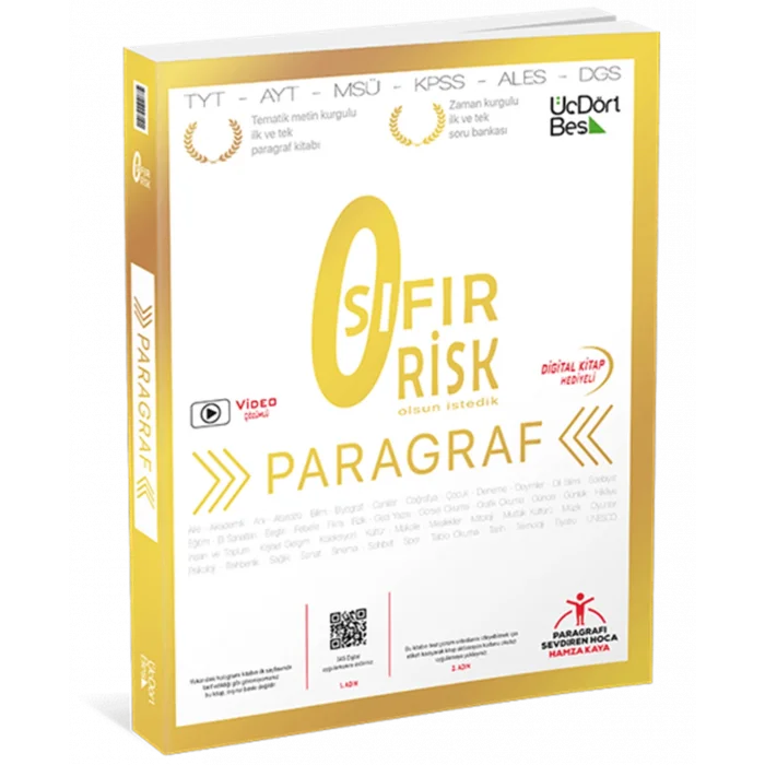 ÜÇ DÖRT BEŞ SIFIR RİSK PARAGRAF