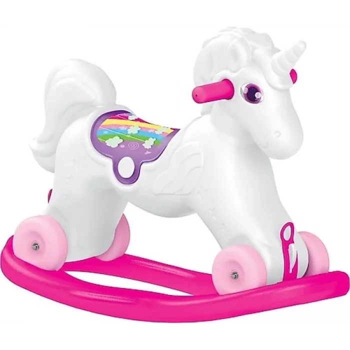 Unicorn Sallanan Tekerlekli At