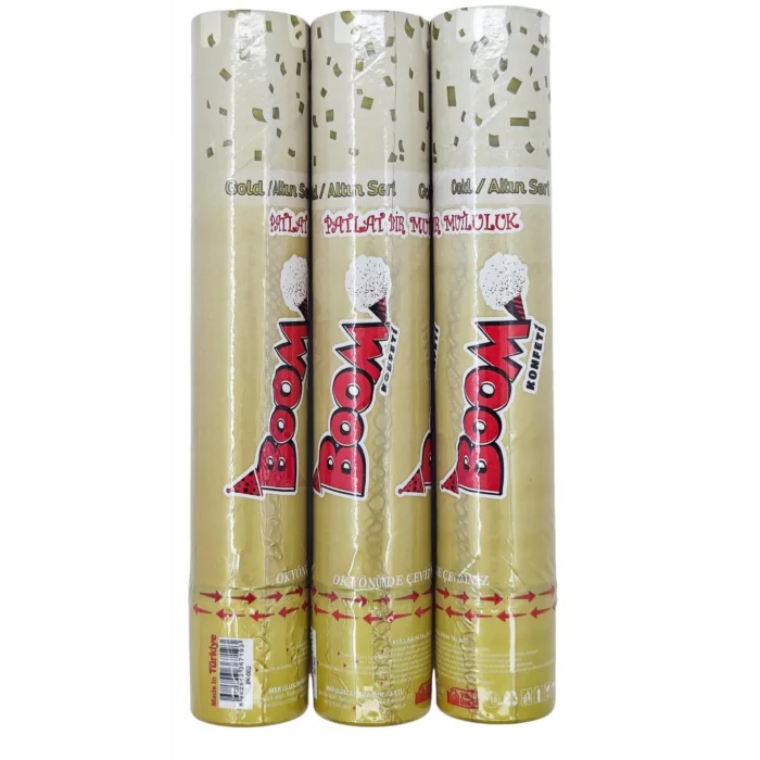 UZAY KONFETİ BK-002 BOOK ALTIN SERİSİ 30 CM