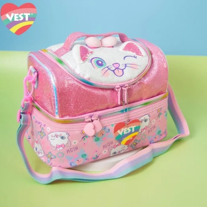 VEST CATS PEMBE BESLENME ÇANTASI