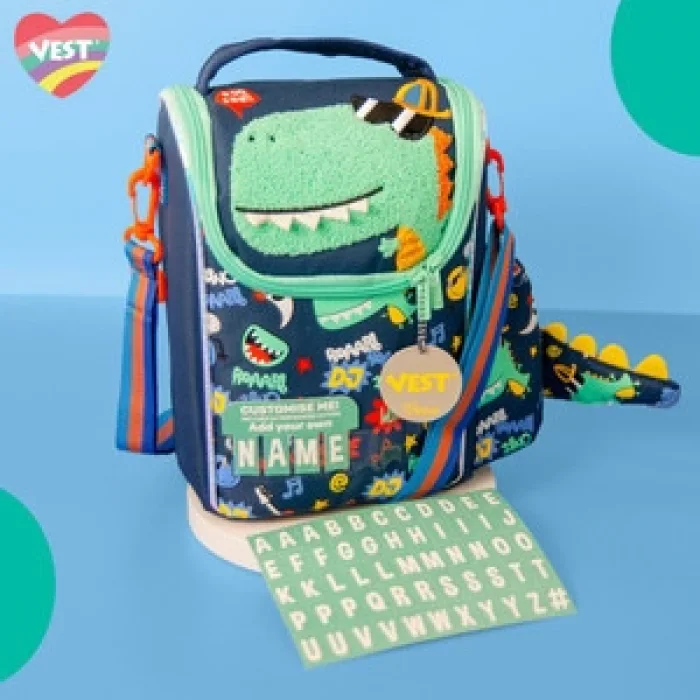 VEST DINO MATARA GÖZLÜ BESLENME ÇANTASI