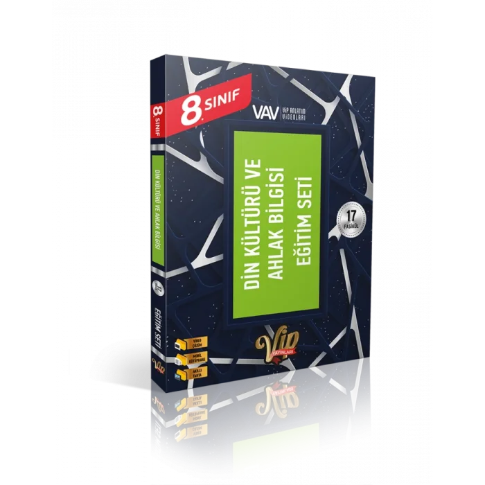 VİP 8.SINIF DİN KÜLTÜRÜ KONU ANLATIMLI FASİKÜL ÖZEL KAPAK