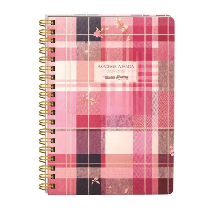 VJ AKADEMİK AJANDA SPR SERT KPK 2024-2025 17x23 100GR 192YP 7