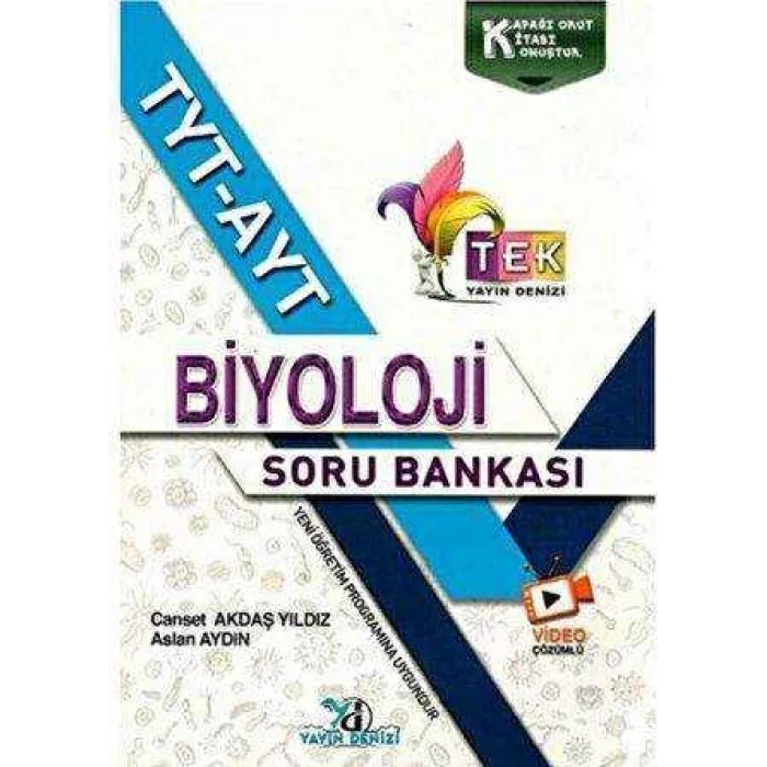 YAYIN DENİZİ TYT - AYT  BİYOLOJİ SORU BANKASI