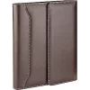 2K 4514 Ajanda Tarihsiz Kareli 17X24 cm Ajanda/Defter Hesap Makineli Suni Deri Organizer,KAHVE