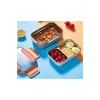 VAGON ÇELİK LUNCH BOX MAVİ 20182