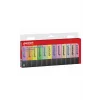 PENMARK FOSFORLU KALEM SET 4 M.SİMLİ+4 PASTEL+4 NEON 12 Lİ HS 505