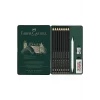FABER PİTT GRAPHİTE MATT DERECELİ KALEM 11 PARÇA SET