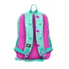 CORAL HIGH KIDS SU YEŞİLİ NEON PEMBE FLAMINGO DESENLİ DÖRT BÖLMELİ OKUL SIRT ÇANTASI 23111