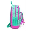 CORAL HIGH KIDS SU YEŞİLİ NEON PEMBE FLAMINGO DESENLİ DÖRT BÖLMELİ OKUL SIRT ÇANTASI 23111