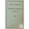 ŞİİRLER-VI: AYİNLER-ÇEŞMELER