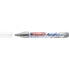 Edding 5100 akrilik markör orta - gümüş - 1 su geçirmez akrilik markör - yuvarlak uçlu 2-3 mm
