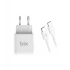 Bix BX-UC25TA 25W PD Hızlı Şarj Adaptörü + 5A Type-C Kablo