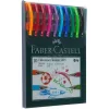 Faber Castell 1425 İğne Uçlu Tükenmez Kalem 10 Renk 52151425570