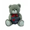 HALLEY PL78755 I LOVE YOU KALPLİ AYI PELUŞ 30 CM
