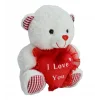 HALLEY PL78755 I LOVE YOU KALPLİ AYI PELUŞ 30 CM