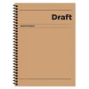 KESKİN DEFTER DRAFT 17x24 HAFİF KAĞIT SERT KARTON KAPAK 80 YP. ÇİZGİLİ 410521