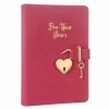 VJ VİCTORİAS JOURNALS 5 YILLIK TARİHSİZ AJANDA KİLİTLİ FUŞYA 5520