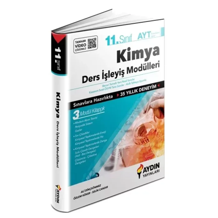 11. Sınıf Aydın Kimya Ders İşleyiş Modülleri
