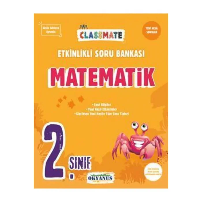 2. SINIF CLASSMATE MATEMATİK ETKİNLİKLİ SORU BANKASI