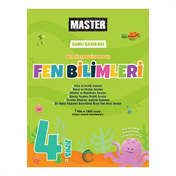 4. SINIF MASTER FEN BİLİMLERİ SORU BANKASI