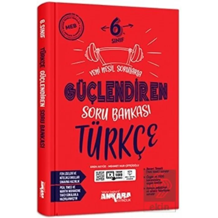 6. Sınıf Güçlendiren Türkçe Soru Bankası Ankara Yayıncılık