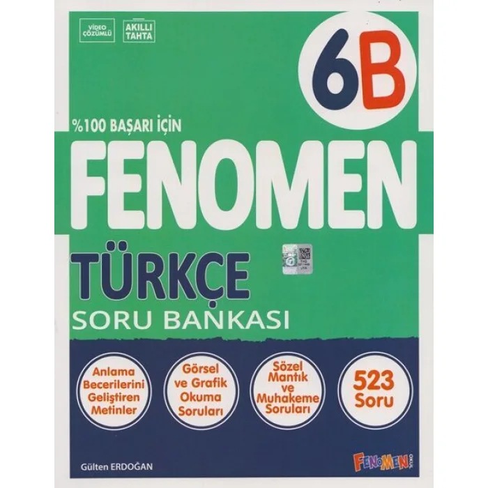 6.Sınıf Türkçe Fenomen Soru Bankası Gama Yayınları