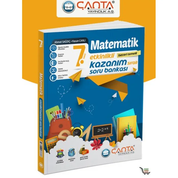 7. Sınıf Matematik Etkinlikli Kazanım Soru Bankası Çanta Yayınları