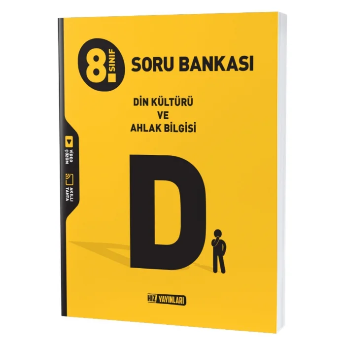 8. SINIF DİN KÜLTÜRÜ VE AHLAK BİLGİSİ SORU BANKASI
