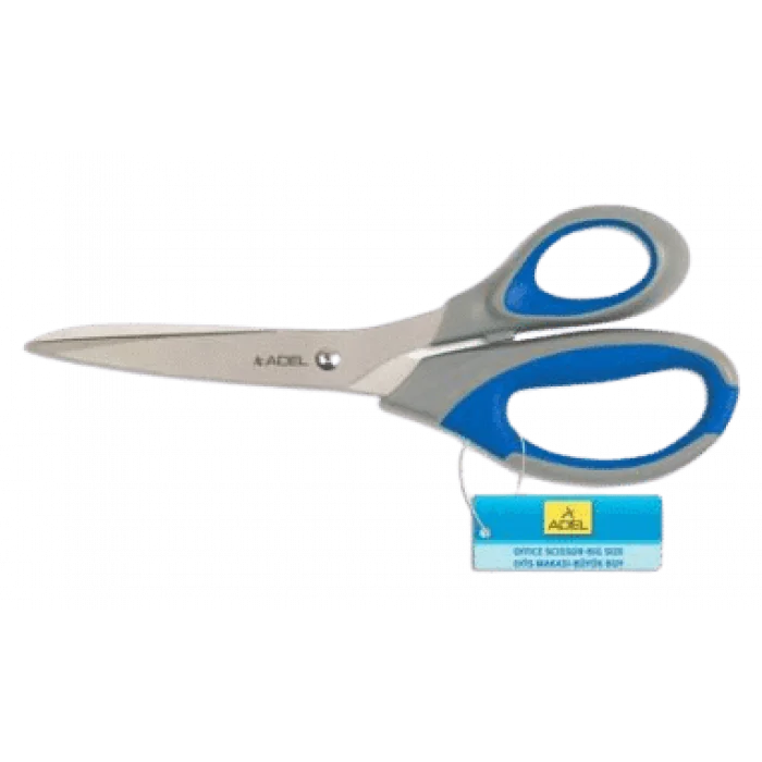 Adel Büro Makası Ofis Plastik Sap Büyük Boy