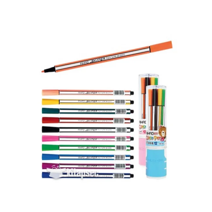 Aihao 1661 Slender Keçe Uclu Kalem 12Li Set