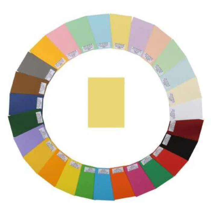 ALEX KOLEJ FON KARTONU 35X50 NO:07 AÇIK SARI 160GR.