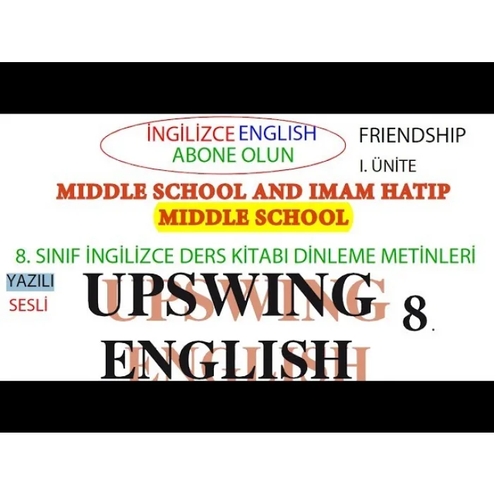 ANKARA 8.SINIF GÜÇLENDİREN İNGİLİZCE SORU BANKASI