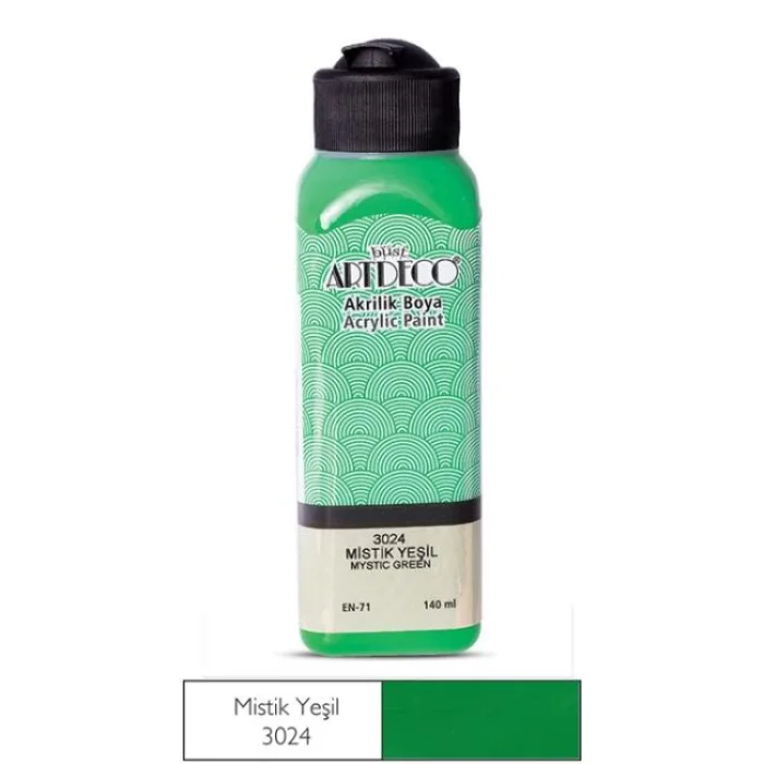 ARTDECO AKRİLİK BOYA 140 ML. MİSTİK YEŞİL