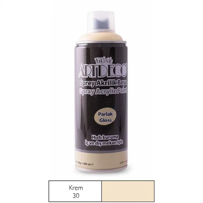 Artdeco Akrilik Sprey Boya 400 Ml Krem