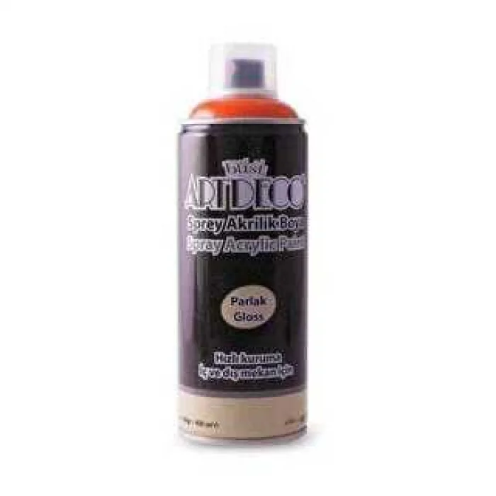 Artdeco Akrilik Sprey Boya 400 Ml Turuncu