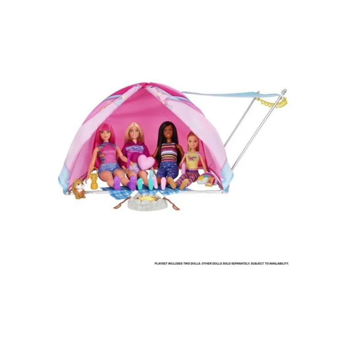 BARBIE MALİBU VE BROOKLYN KAMPTA OYUN SETİ