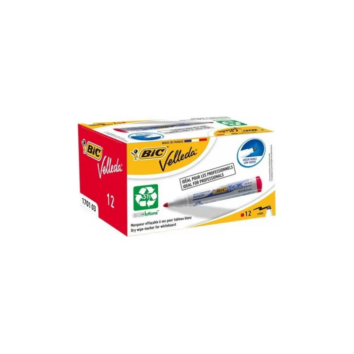 BİC VELLEDA   1701 TAHTA KALEMİ KIRMIZI