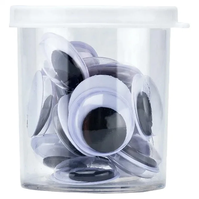 BRONS OYNAR GÖZ SİYAH-BEYAZ 15 MM(YENİ) BR-683