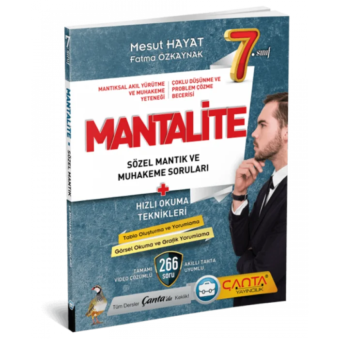 ÇANTA 7. Sınıf Yeni Nesil Sözel Mantık ve Muhakeme