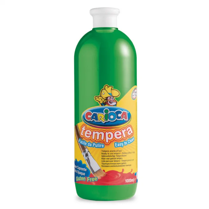 CARİOCA TEMPERA SULUBOYA SÜPER YIKNABİLİR YEŞİL 1000ML