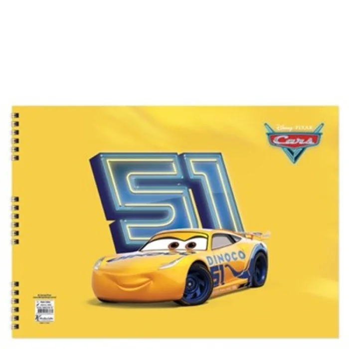 CARS 30021 25X35 SPİRALLİ RESİM DEFTERİ 15YP.