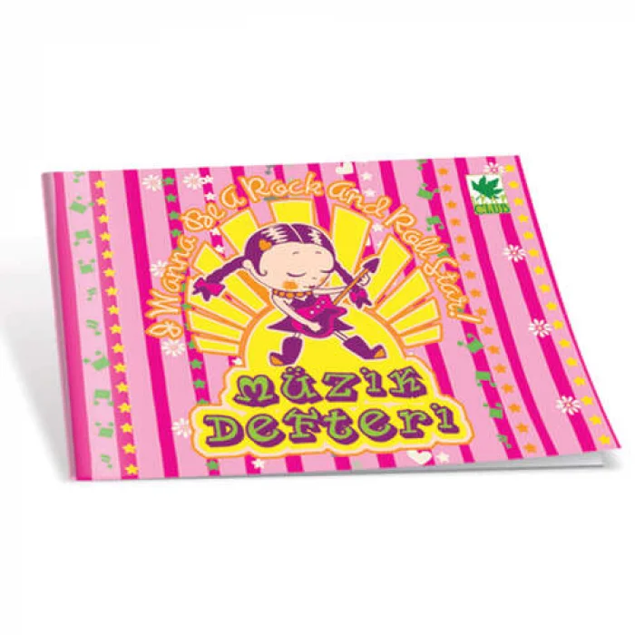 ÇINAR KÜÇÜK BOY 20 YP. MÜZİK DEFTERİ