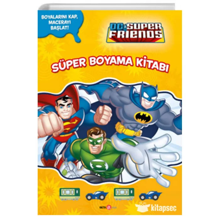 Dc Super Friends Süper Boyama Kitabı