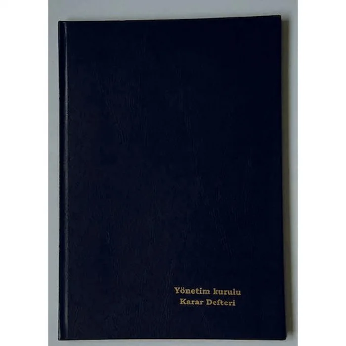 DİLMAN YÖNETİM KURULU KARAR DEFTERİ 96YP.NUMARALI CİLTLİ