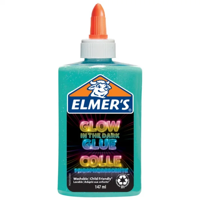 ELMERS YAPIŞTIRICI 147 ML KARANLIKTA PARLAYAN MAVİ 2162078