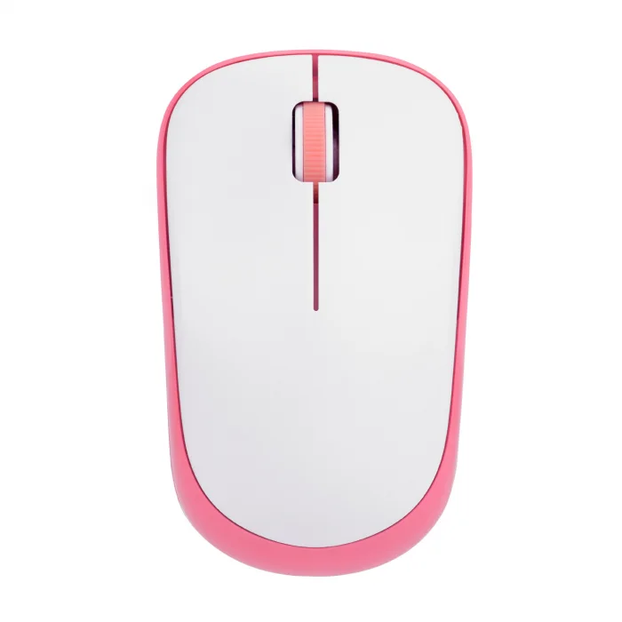 EVEREST SM-833 USB BEYAZ/PEMBE 1200 DPİ OPTİK KABLOSUZ MOUSE