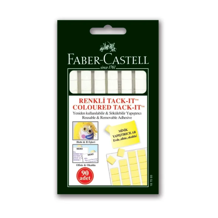 FABER CASTELL  TACK-IT HAMUR YAPIŞTIRICI 50gr