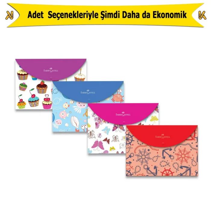 FABER CASTELL EĞLENCELİ ÇIT ÇITLI DOSYA
